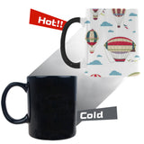 Hot air balloon pattern Morphing Mug Heat Changing Mug