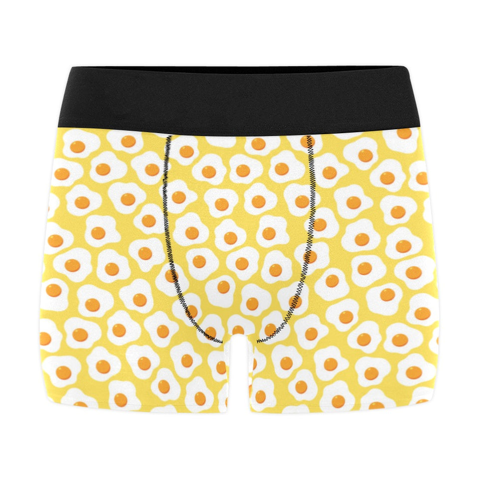 Fried Eggs Pattern Print Design 05 Men's All Over Print Boxer Briefs Men's Underwear