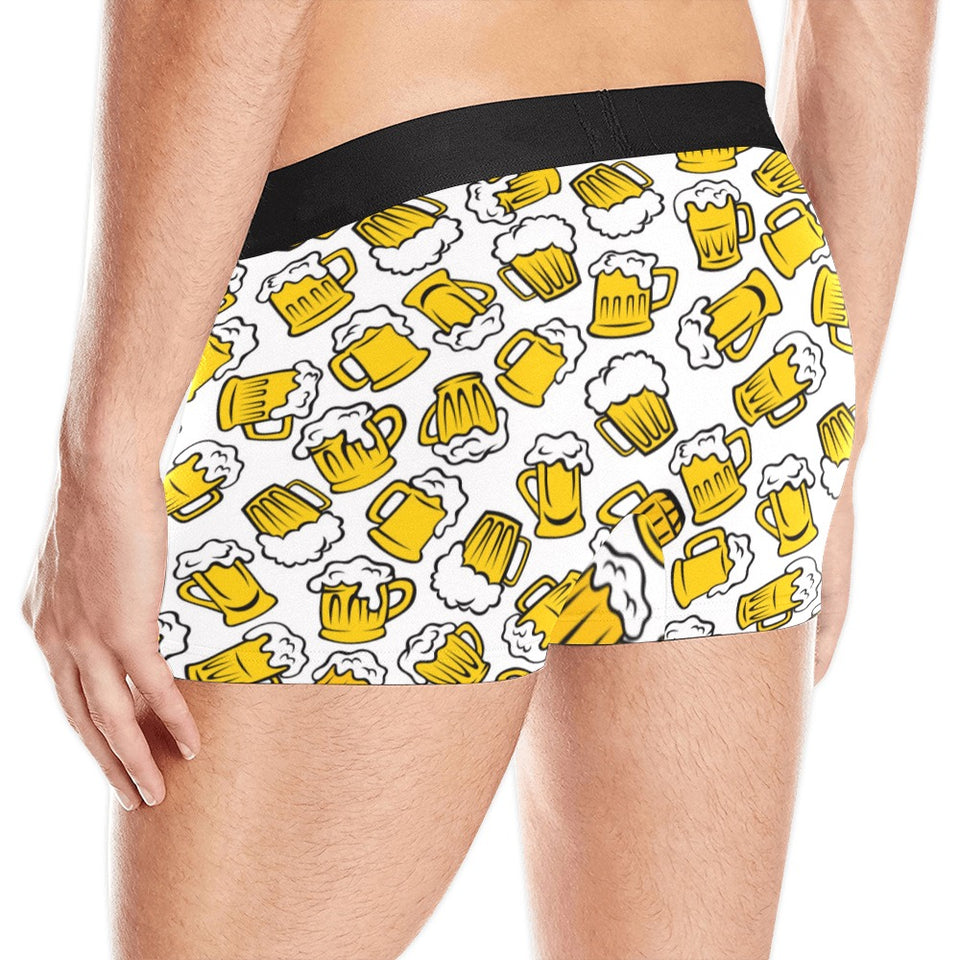 Beer design pattern Men's All Over Print Boxer Briefs Men's Underwear