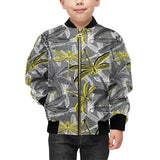 Hand drawn dragonfly pattern Kids' Boys' Girls' Bomber Jacket