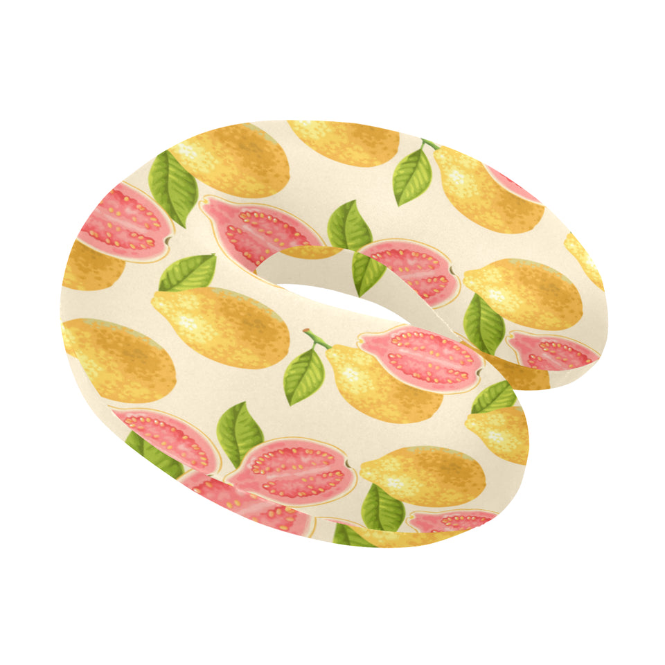 Beautiful guava pattern U-Shaped Travel Neck Pillow