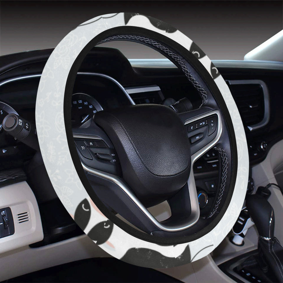 Cute cows pattern Car Steering Wheel Cover