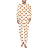 Pancake Pattern Print Design 01 Men's All Over Print Pajama