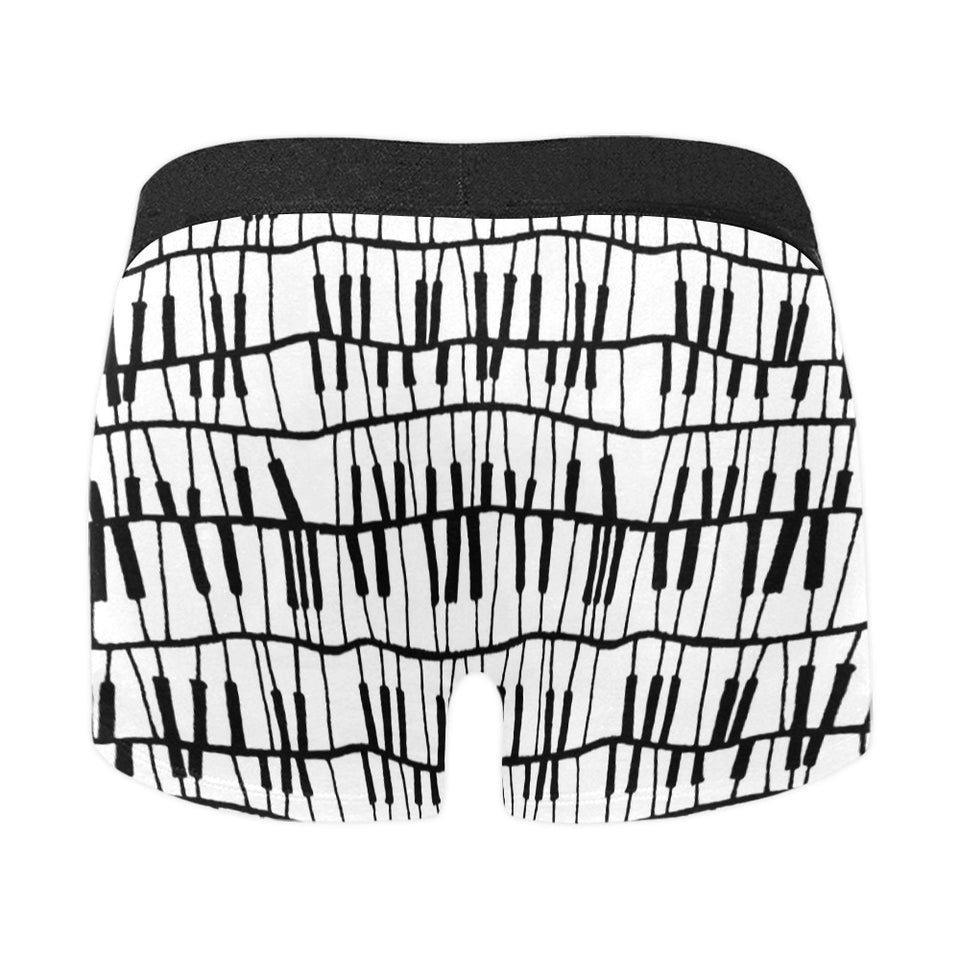 Piano Pattern Print Design 03 Men's All Over Print Boxer Briefs Men's Underwear