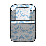 Blue whale pattern Car Seat Back Organizer