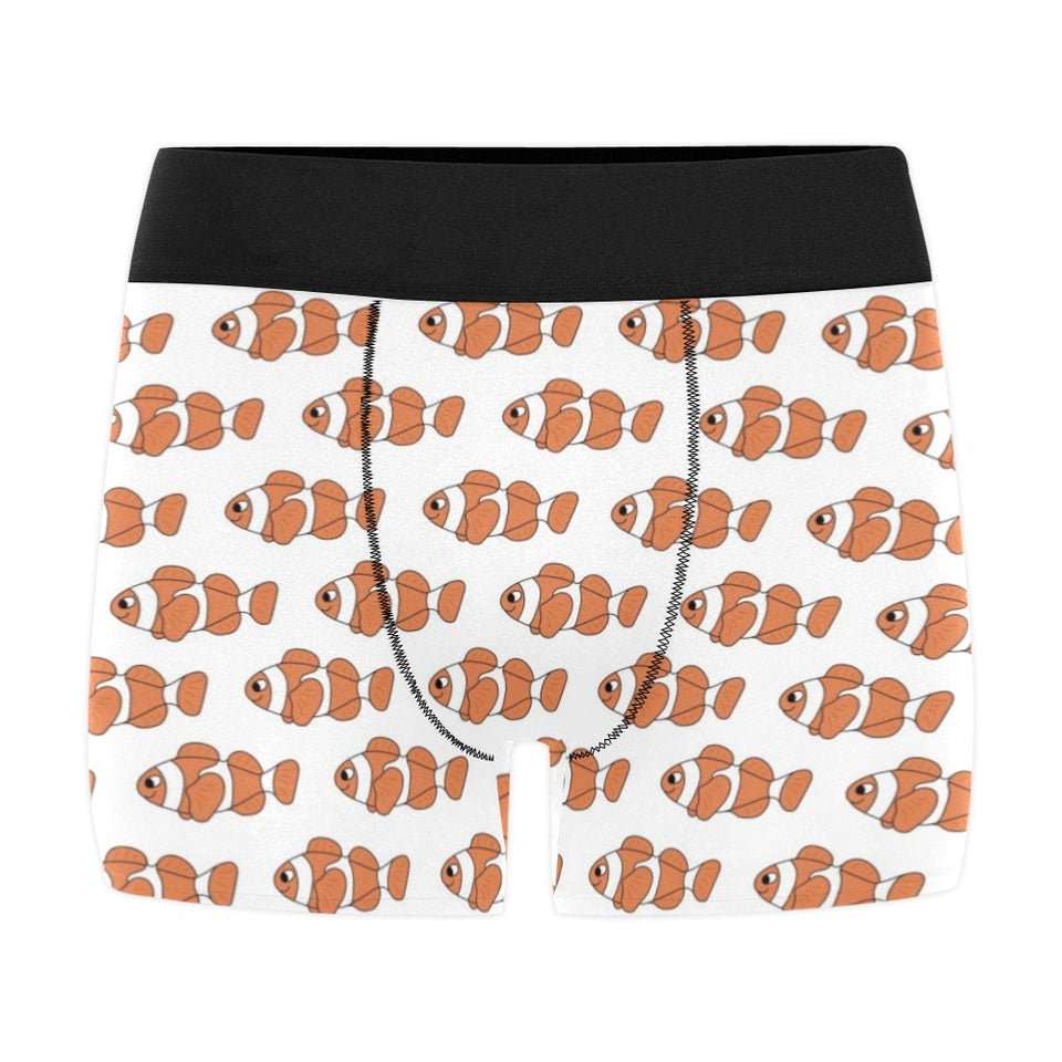 Clown Fish Pattern Print Design 05 Men's All Over Print Boxer Briefs Men's Underwear