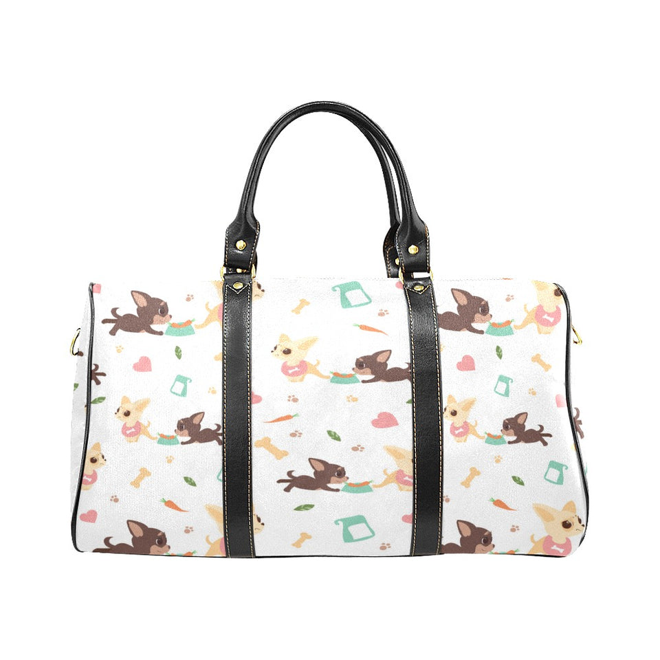 Cute Chihuahua puppie pattern Travel Bag