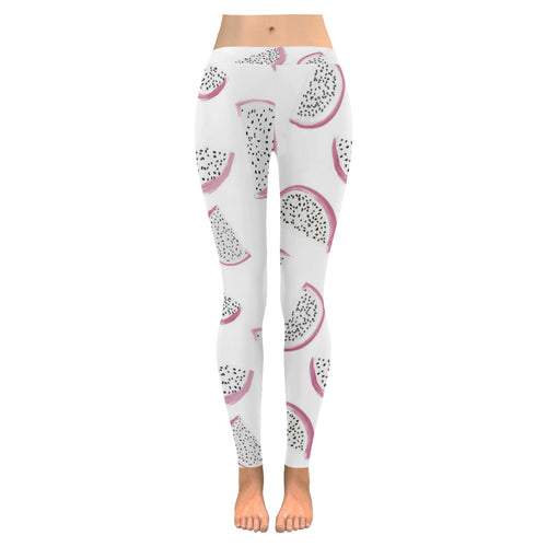 dragon fruit pattern Women's Legging Fulfilled In US