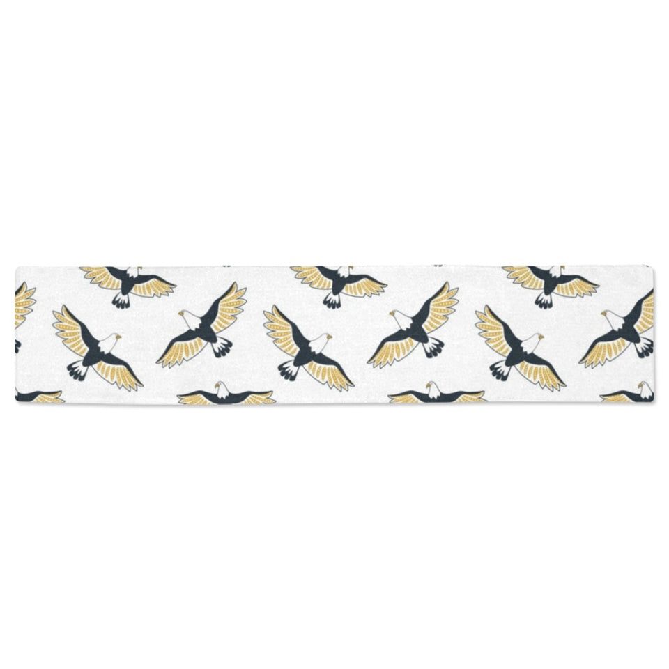 Eagle Pattern Print Design 03 Table Runner