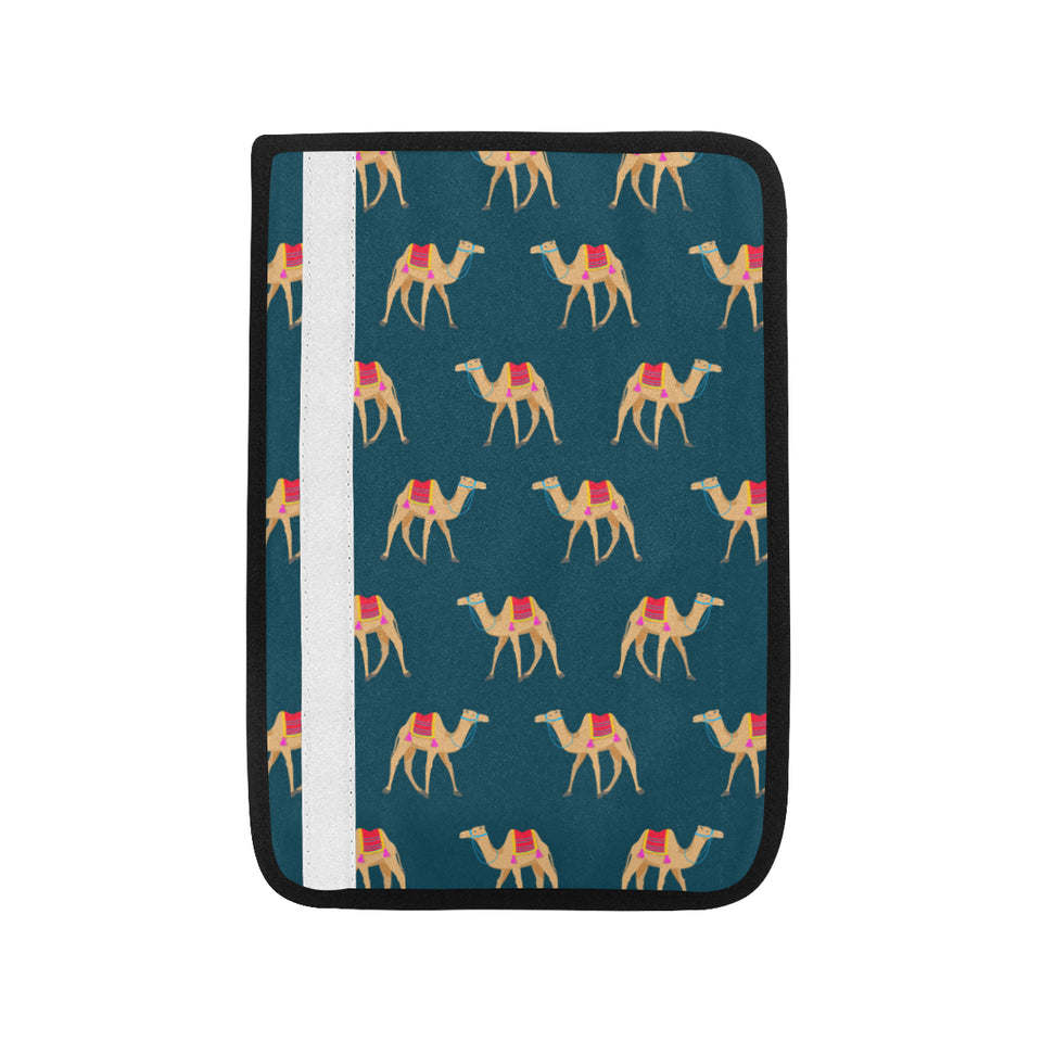 Camel pattern blue blackground Car Seat Belt Cover
