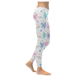 colorful unicorn rainbow heart pattern Women's Legging Fulfilled In US