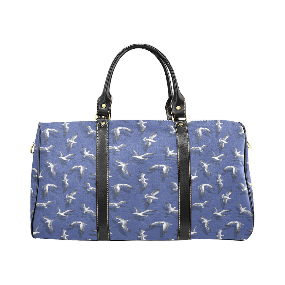 Seagull Pattern Print Design 03 Travel Bag