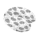 Hand drawn french fries pattern U-Shaped Travel Neck Pillow