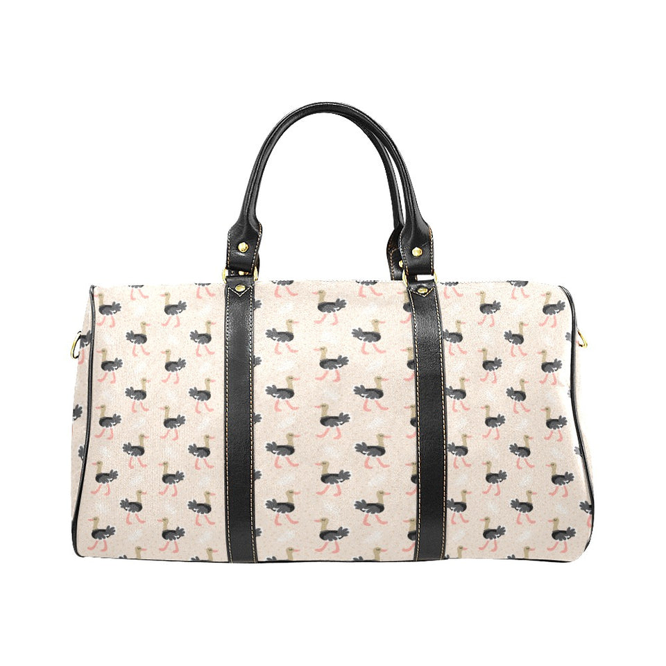 Ostrich Pattern Print Design 05 Travel Bag
