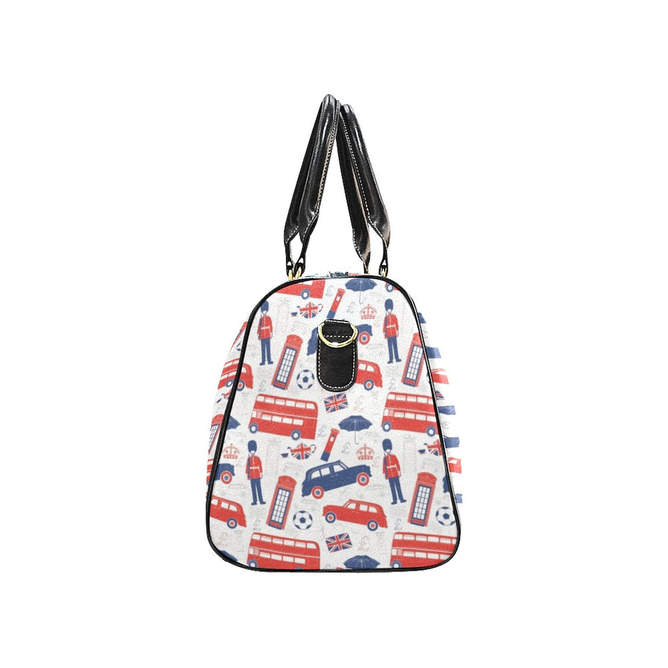 British Pattern Print Design 03 Travel Bag