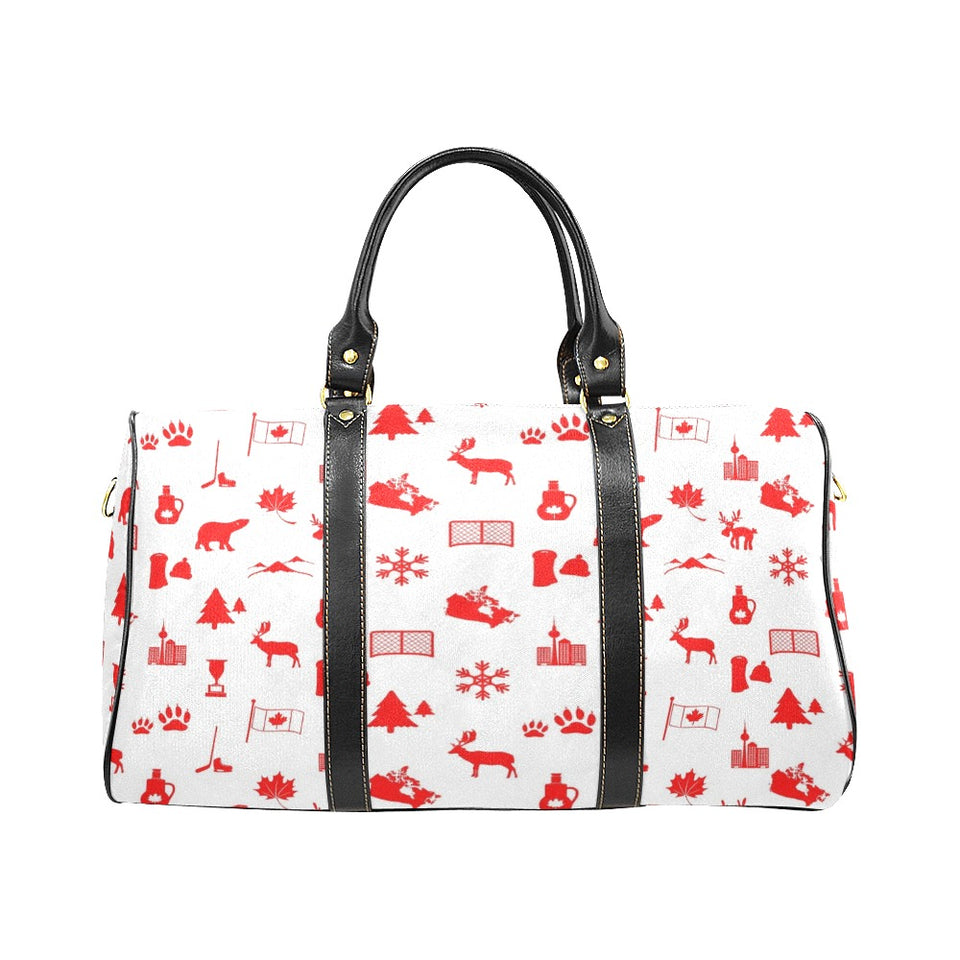 Canada Pattern Print Design 04 Travel Bag