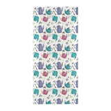 Tea pots Pattern Print Design 05 Beach Towel