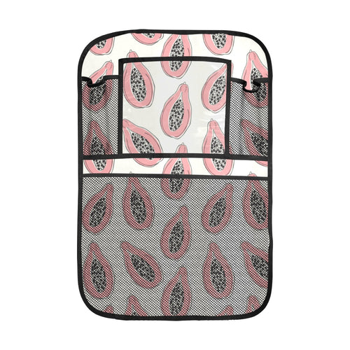 papaya pattern Car Seat Back Organizer
