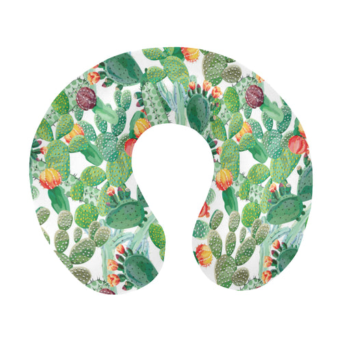 Cactus design pattern copy U-Shaped Travel Neck Pillow