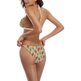Colorful ice cream pattern Sexy Bikinis Two-Piece Swimsuits
