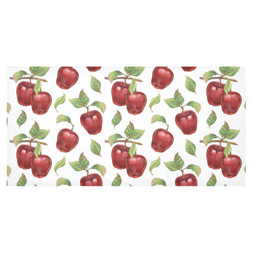 Red apples pattern Tablecloth
