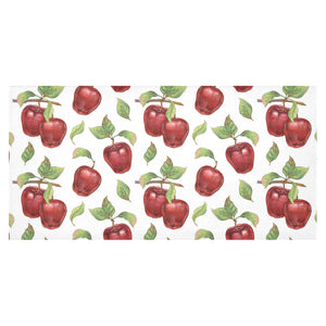 Red apples pattern Tablecloth