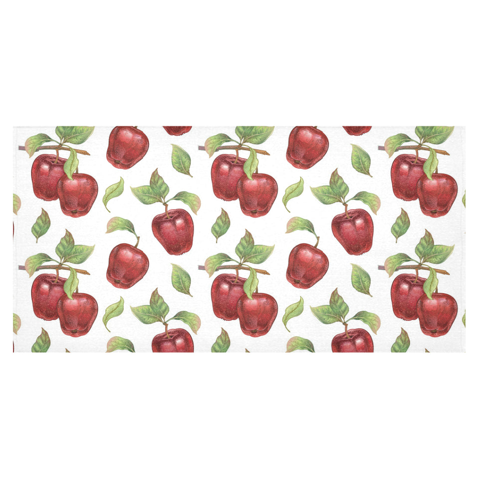 Red apples pattern Tablecloth