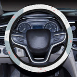 cute rhino heart pattern Car Steering Wheel Cover
