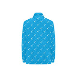 Darts Pattern Print Design 05 Women's Long Sleeve Polo Shirt