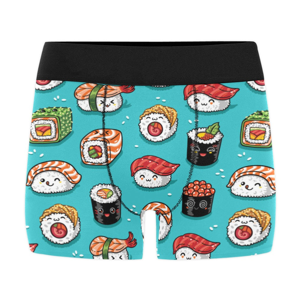 Cute sushi pattern Men's All Over Print Boxer Briefs Men's Underwear
