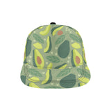 Avocado pattern All Over Print Snapback Cap