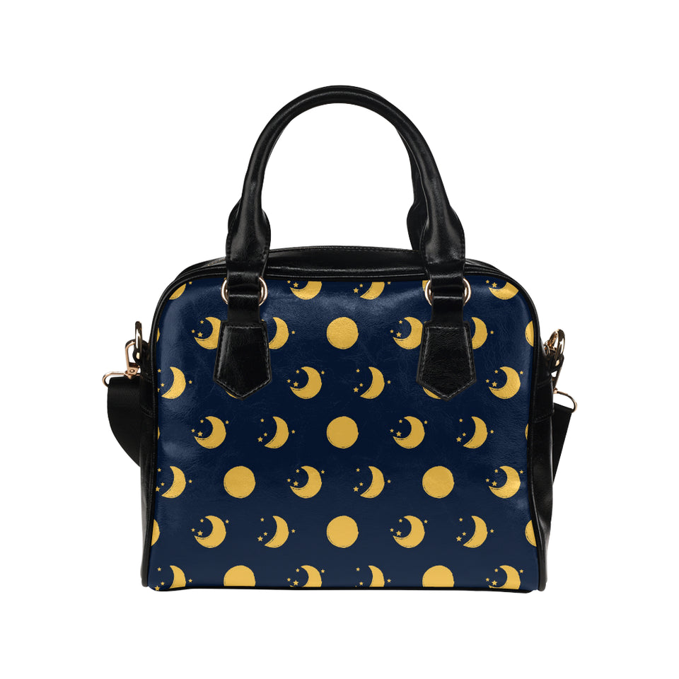 Moon star pattern Shoulder Handbag