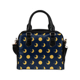 Moon star pattern Shoulder Handbag