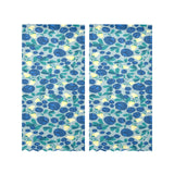 blueberry design pattern Gauze Curtain