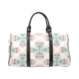 Square floral indian flower pattern Travel Bag