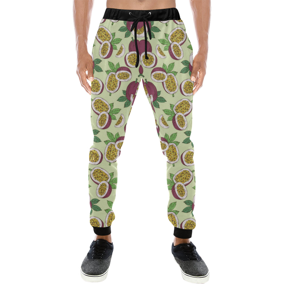 Paassion fruit pattern Unisex Casual Sweatpants