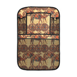 Camel polynesian tribal design pattern Car Seat Back Organizer