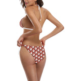 Fire flame symbol design pattern Sexy Bikinis Two-Piece Swimsuits