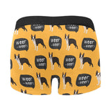 Boston terrier design pattern Men's All Over Print Boxer Briefs Men's Underwear