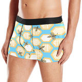 Bee honeycomb pattern Men's All Over Print Boxer Briefs Men's Underwear