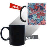 Hand drawn colorful starfish Morphing Mug Heat Changing Mug