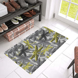 Hand drawn dragonfly pattern Doormat
