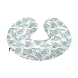 Shell polynesian tribal U-Shaped Travel Neck Pillow