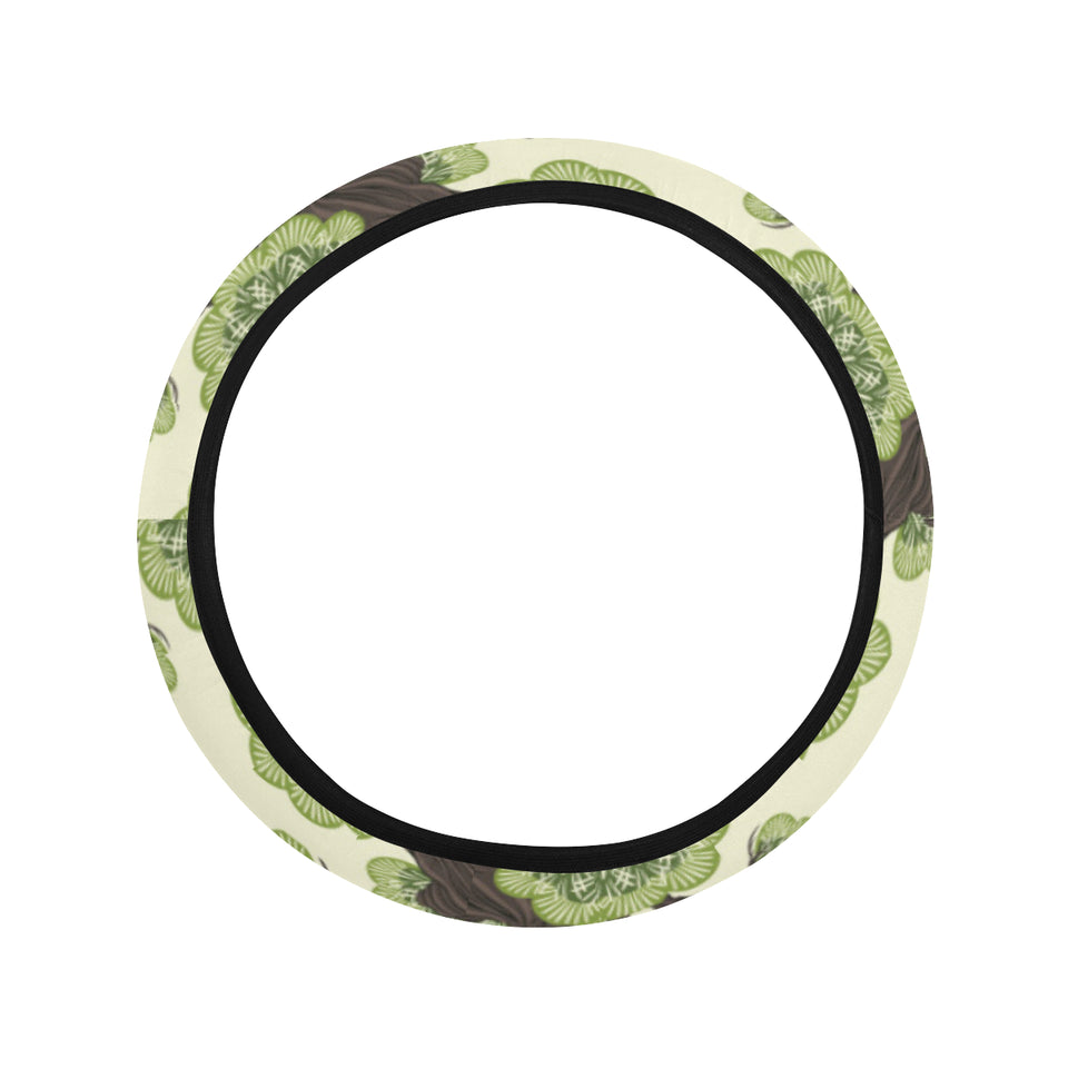 Bonsai pattern Car Steering Wheel Cover