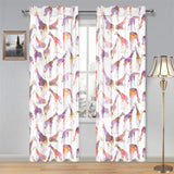 Giraffe Pattern Print Design 02 Gauze Curtain