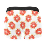 Grapefruit pattern Men's All Over Print Boxer Briefs Men's Underwear
