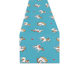 Jack Russel Pattern Print Design 03 Table Runner