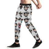 Cute ninja design pattern Unisex Casual Sweatpants
