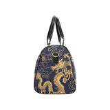 Gold dragon pattern Travel Bag