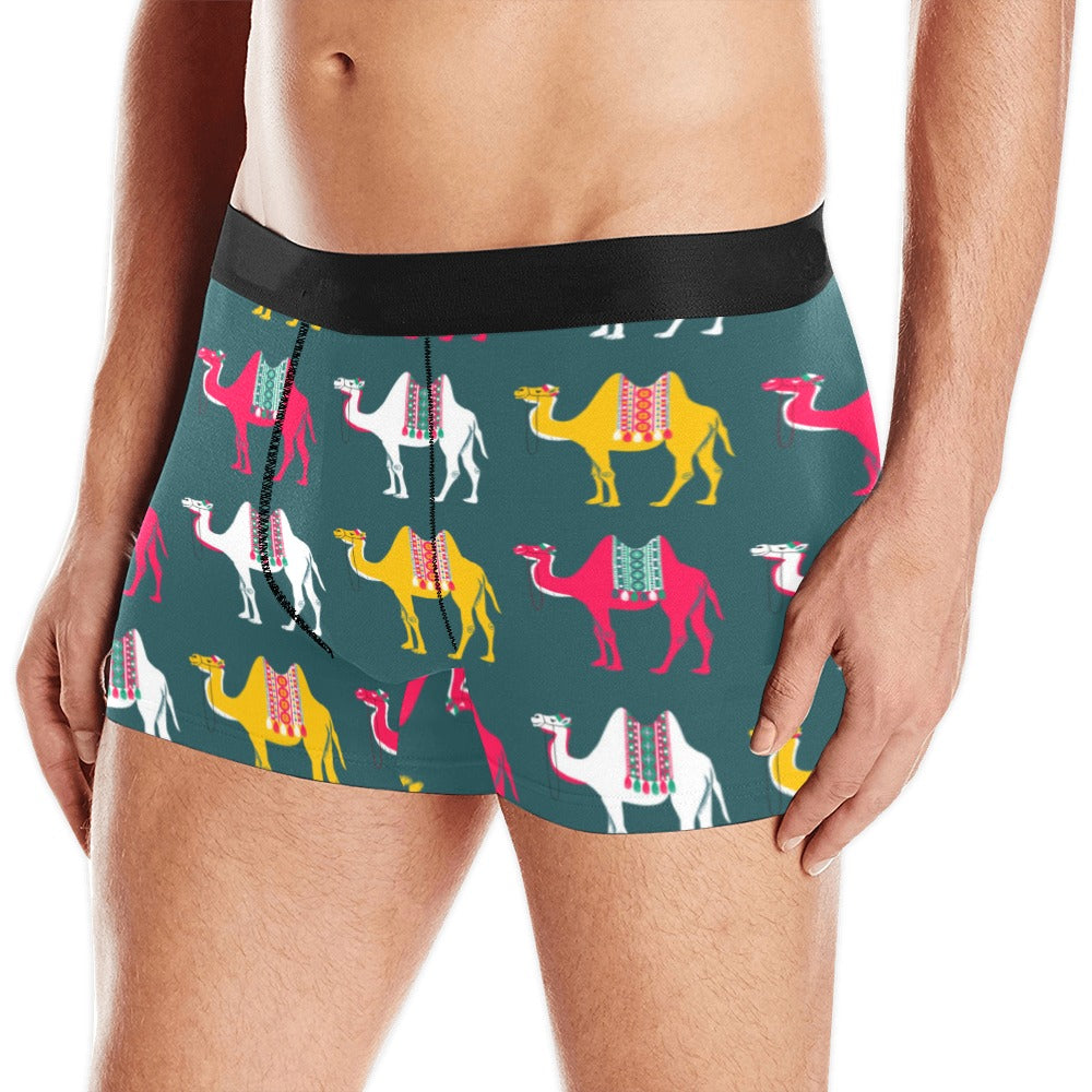 Camel pattern Men's All Over Print Boxer Briefs Men's Underwear